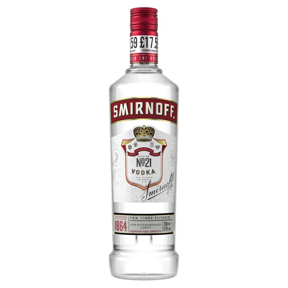 Smirnoff Vodka PM £17.59