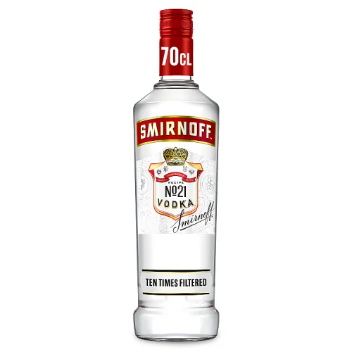 Smirnoff red vodka