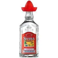 Sierra tequila blanco (silver)