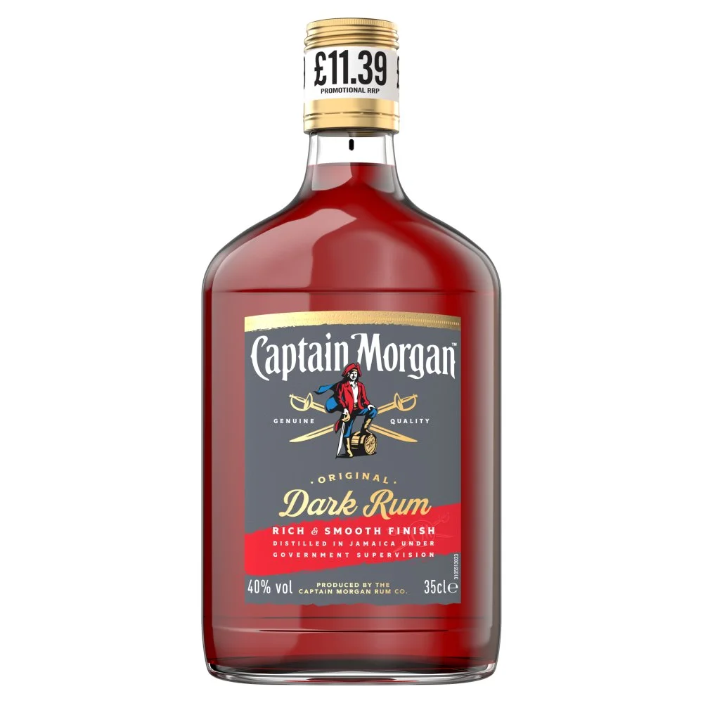 Captain morgan dark rum pmp â£11.39