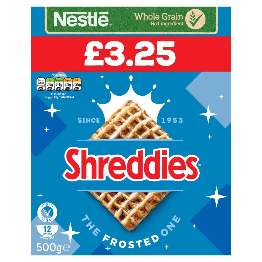 Nestle frosted shreddies pm£3.25