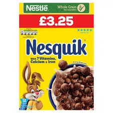 Nestle Nesquik Cereal PM £3.25