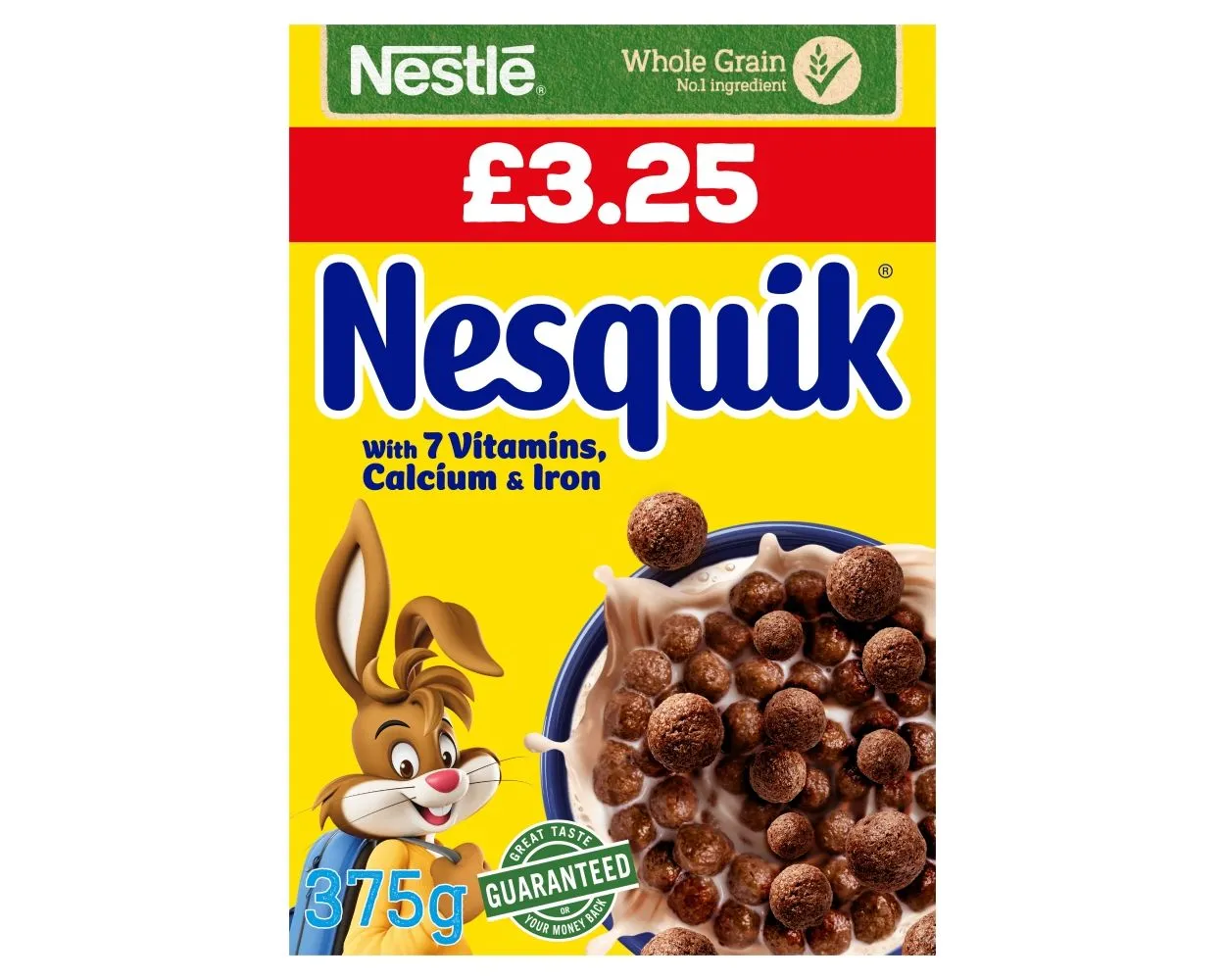 Nestle nesquik cereal pm£3.25