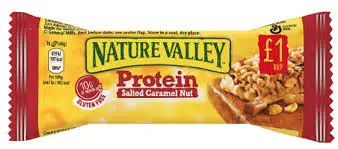 Nature valley salted caramel protein bar pm£1.00