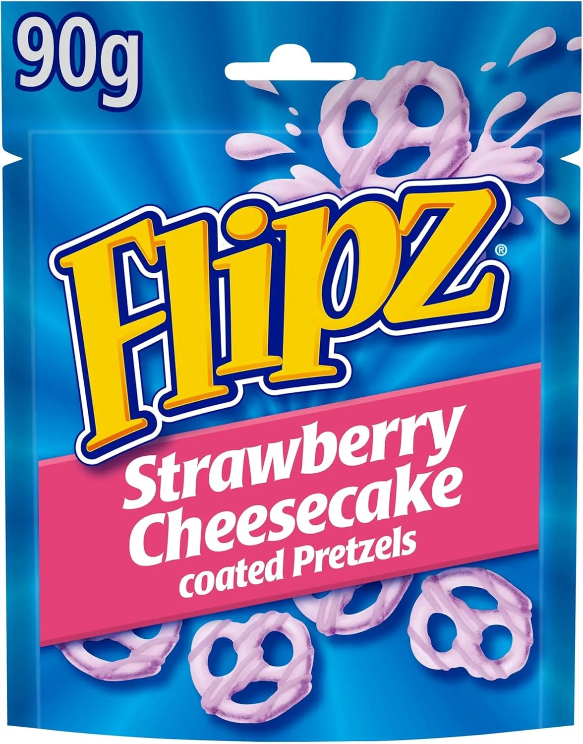 Flipz strawberry cheesecake