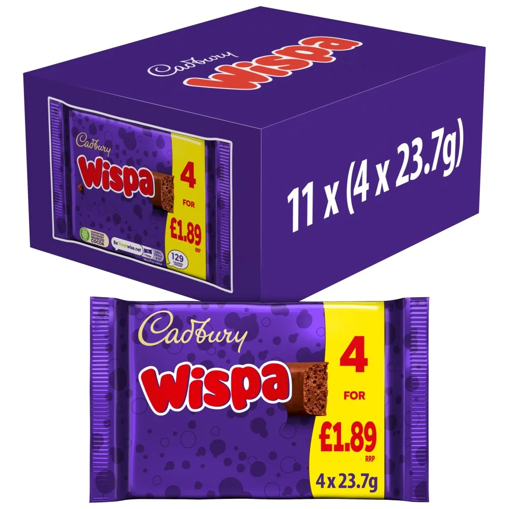 Cadbury wispa multipack pmp £1.89