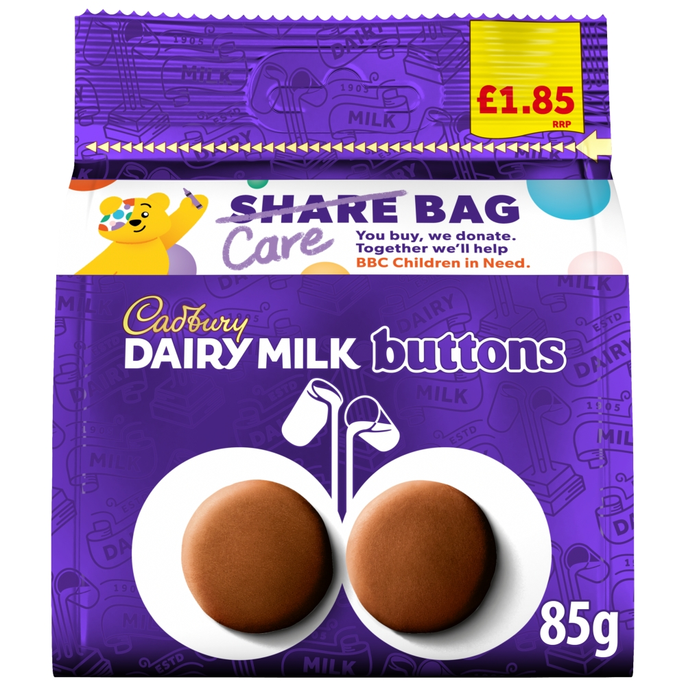 Cadbury Giant Milk Buttons Bag PM £1.85