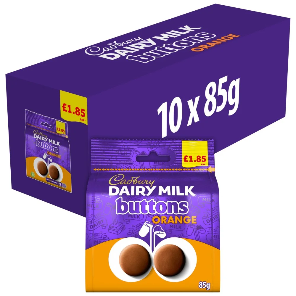 Cadbury orange buttons pmp £1.85