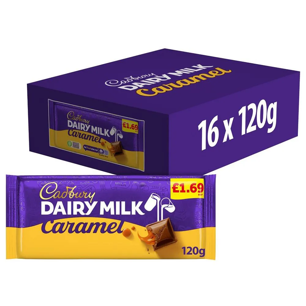 Cadbury Dairymilk Caramel Bar PM £1.69