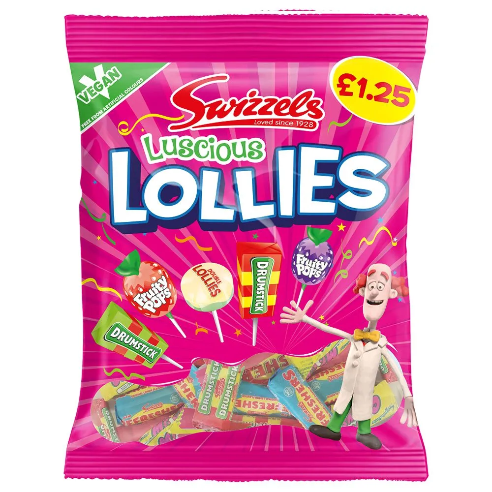 Swizzles Luscious Lollies PM £1.25