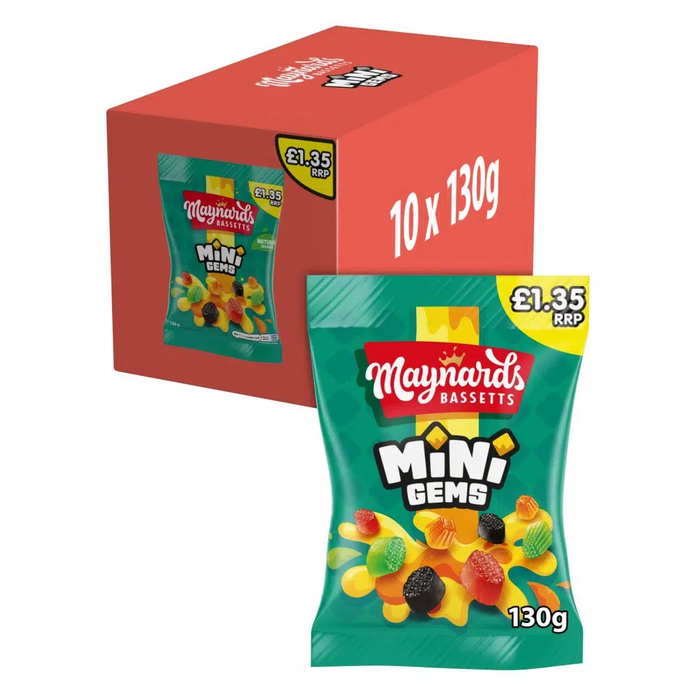 Maynards mini gems pmp£1.35
