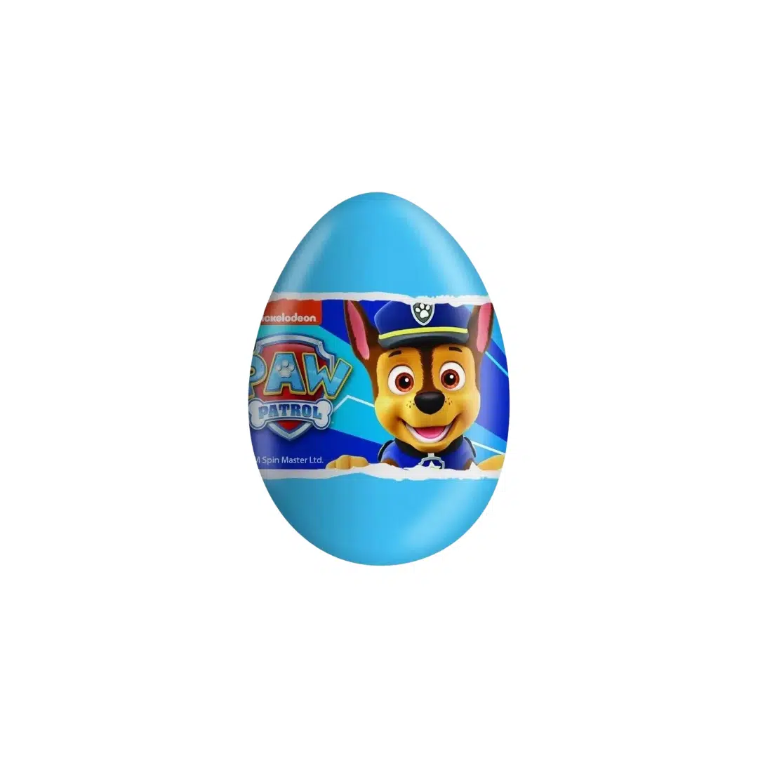 ***zaini paw patrol milk chocolate surprise eggs