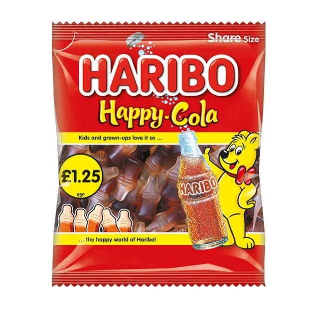 Haribo happy cola pm£1.25