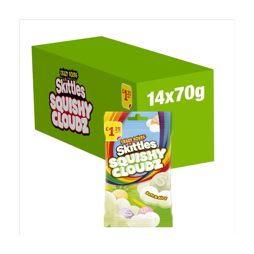 ***skittles sours £1.25 pmp
