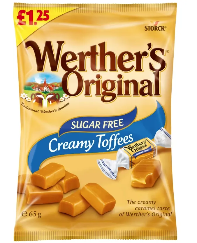 Werther's Sugar Free Bag Creamy Toff PM £1.25
