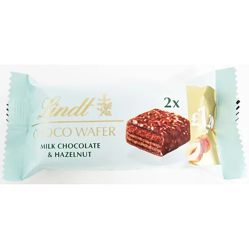 Lindt wafer milk hazlenut £1.20