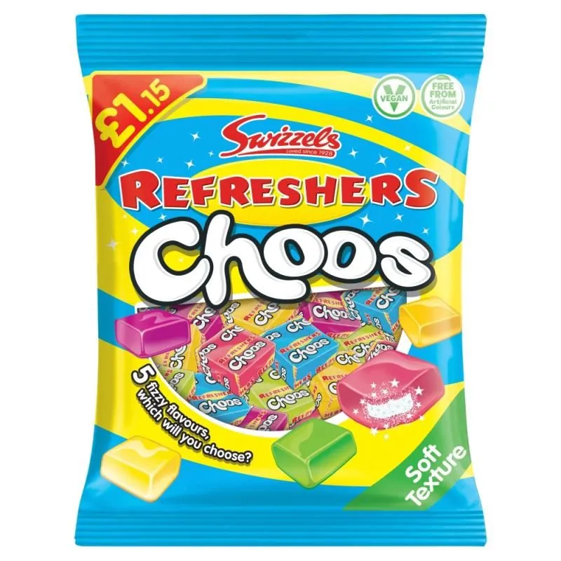 Swizzels Refreshers Choos PM £1.15
