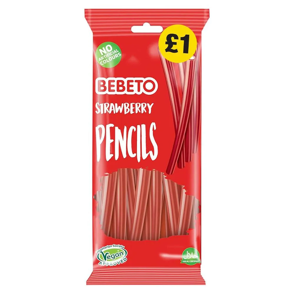 Bebeto strawberry pencil pm£1.00