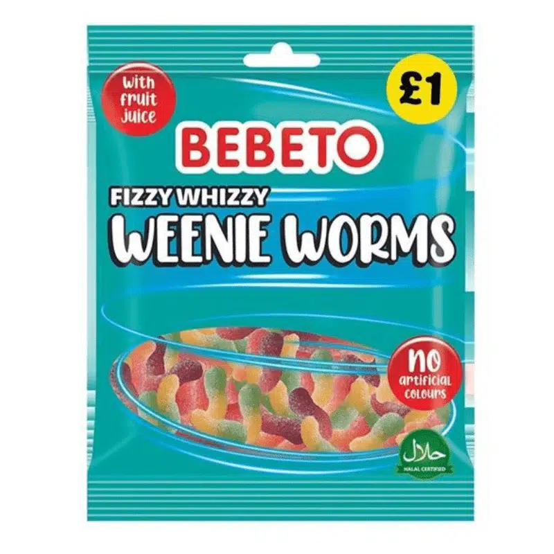 Bebeto Wennie Worms PM £1.00