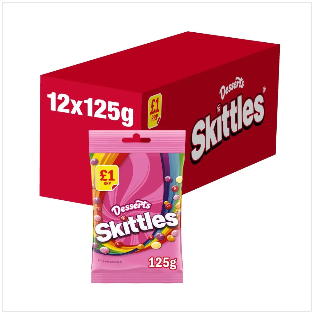 Skittles desserts pm £1.00