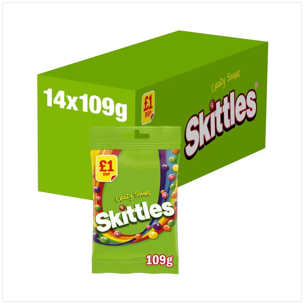 Skittles sours pmp£1.00