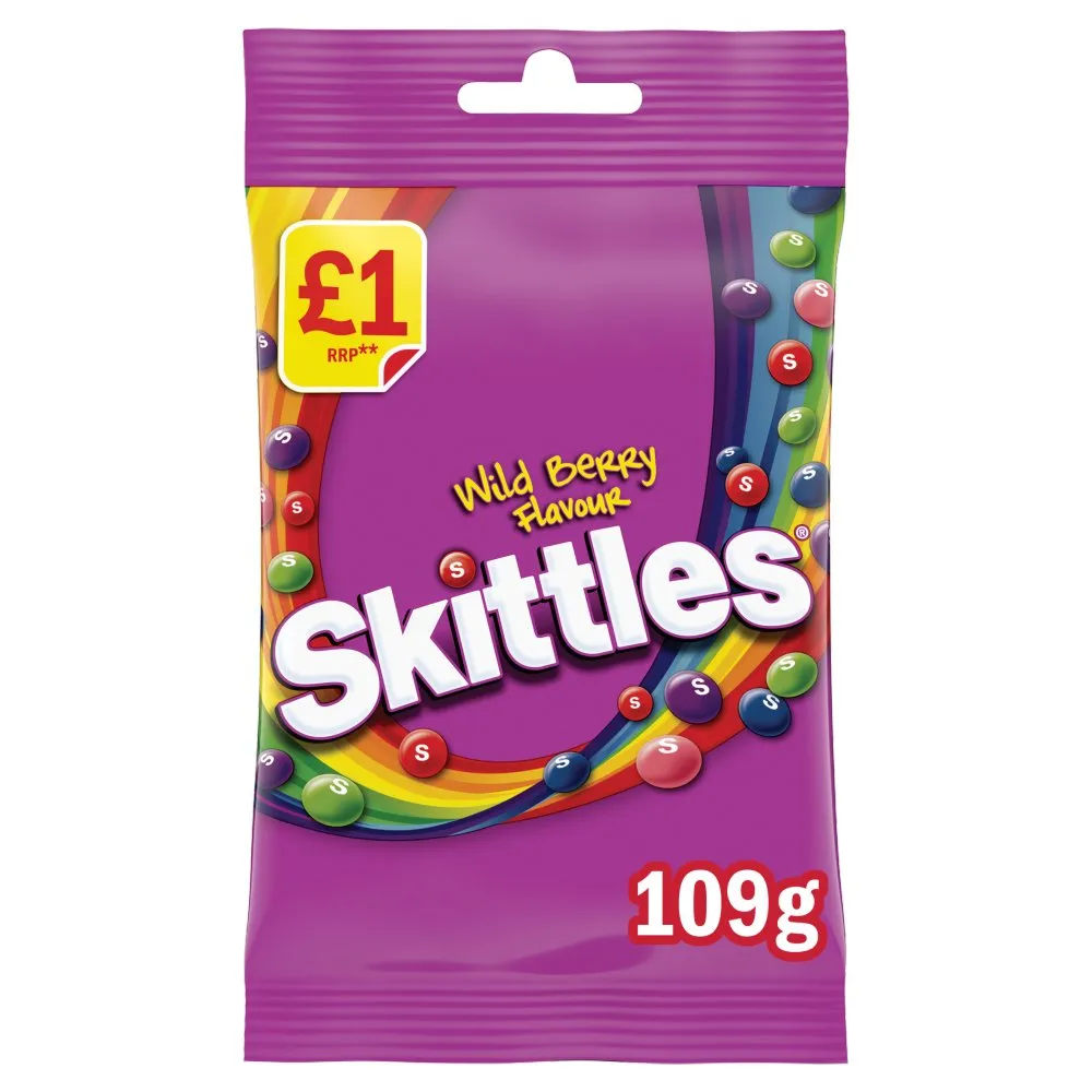 Skittles wild berry pm £1