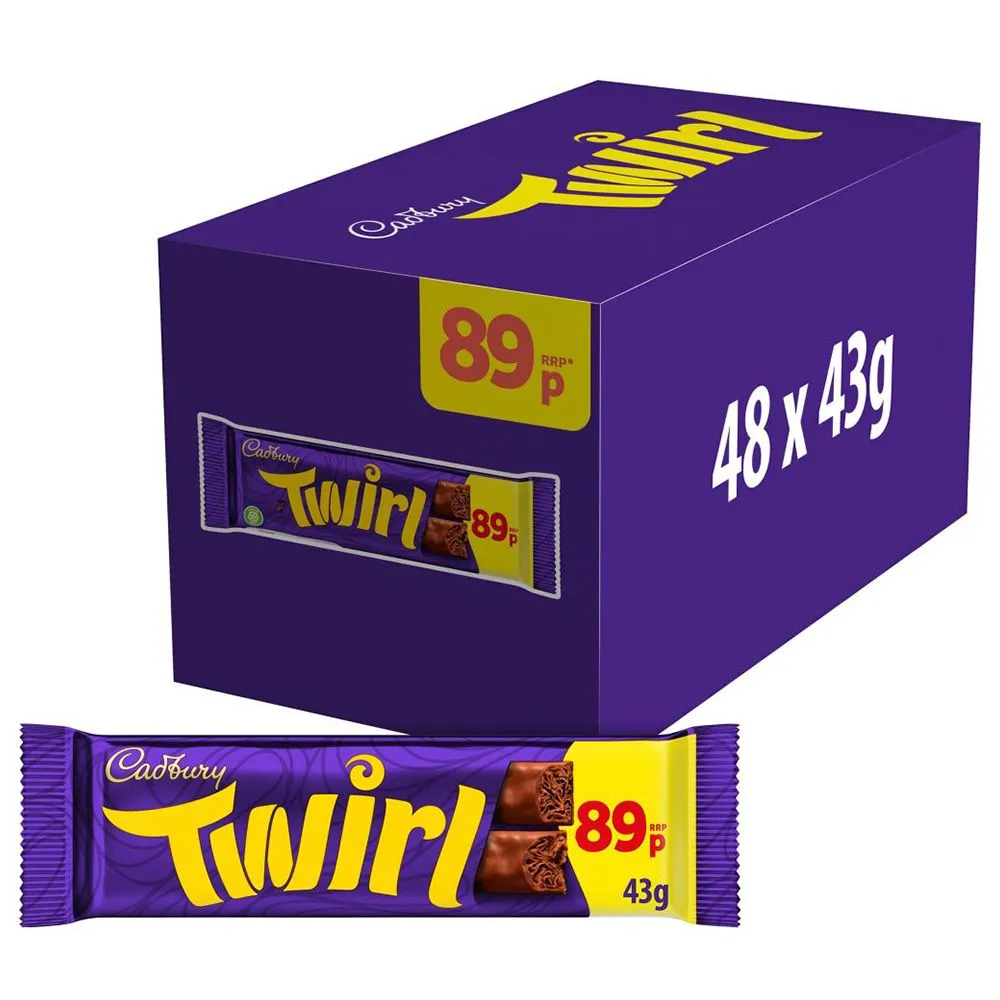 ***cadbury twirl pmp£0.89