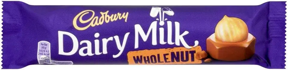 Cadbury Std Whole Nut