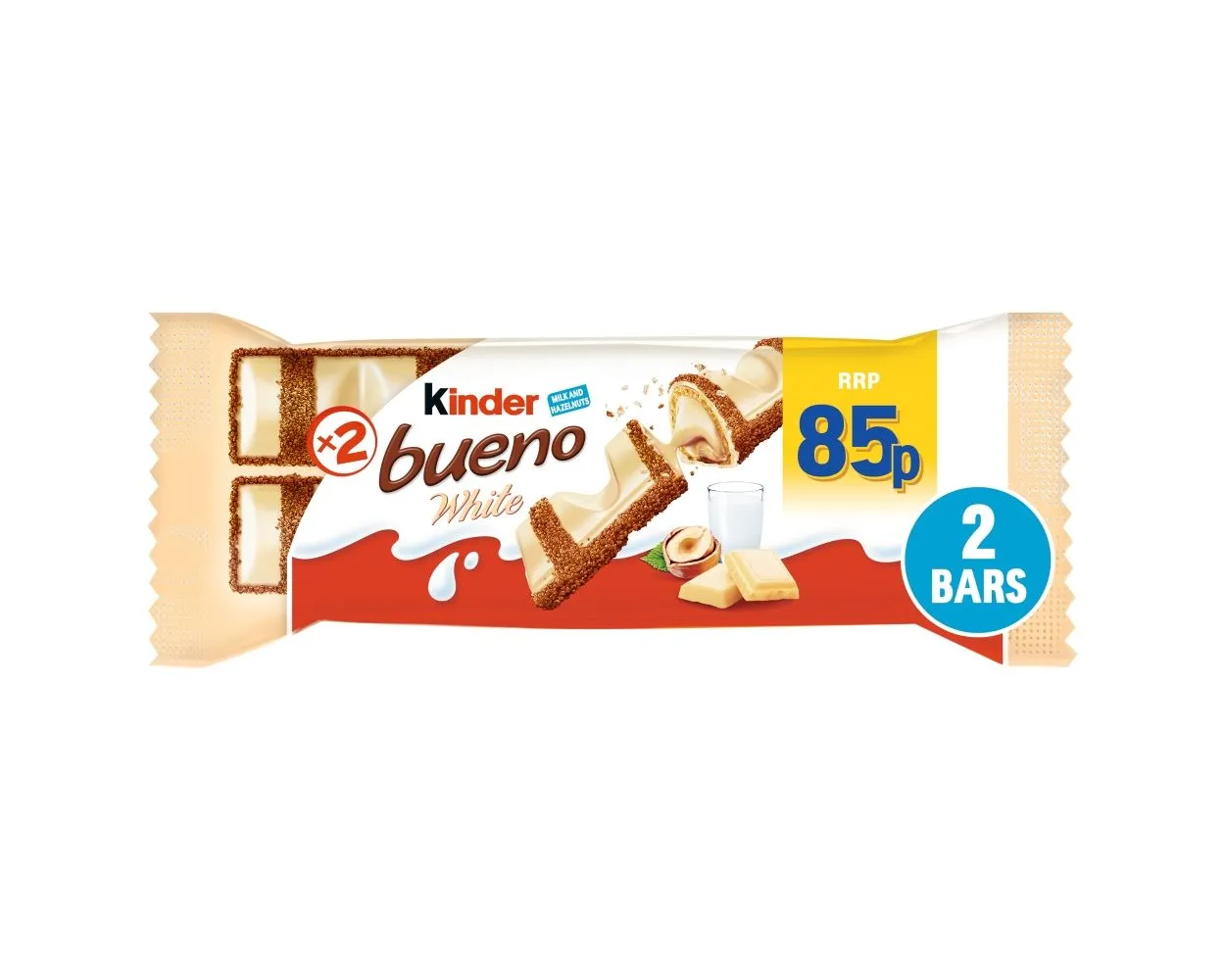 ***kinder bueno white £0.85