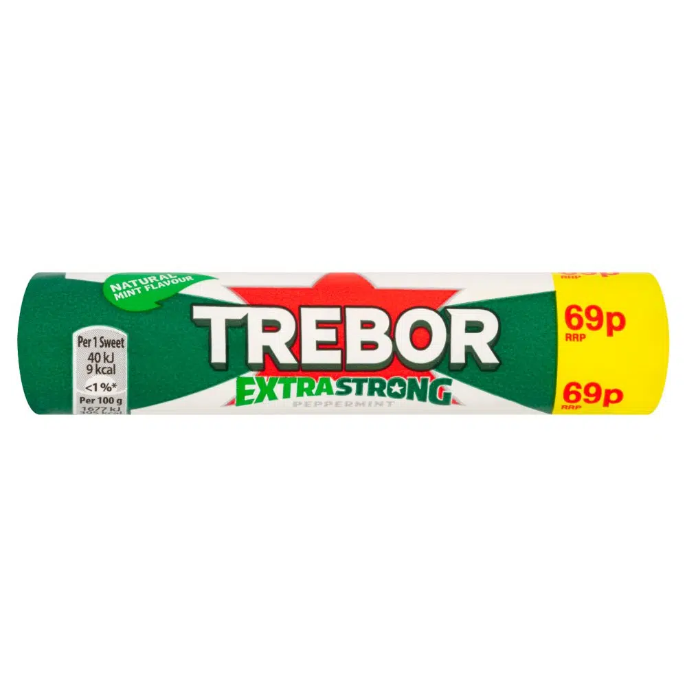 Trebor Extra Strong Peppermints PM £0.69