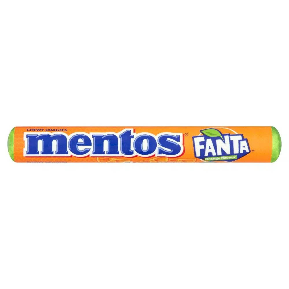 Mentos fanta rolls