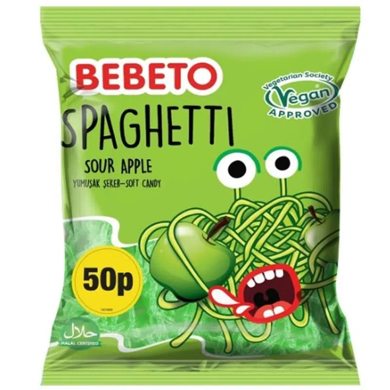 Bebeto sour apple spaghetti pmp£0.50