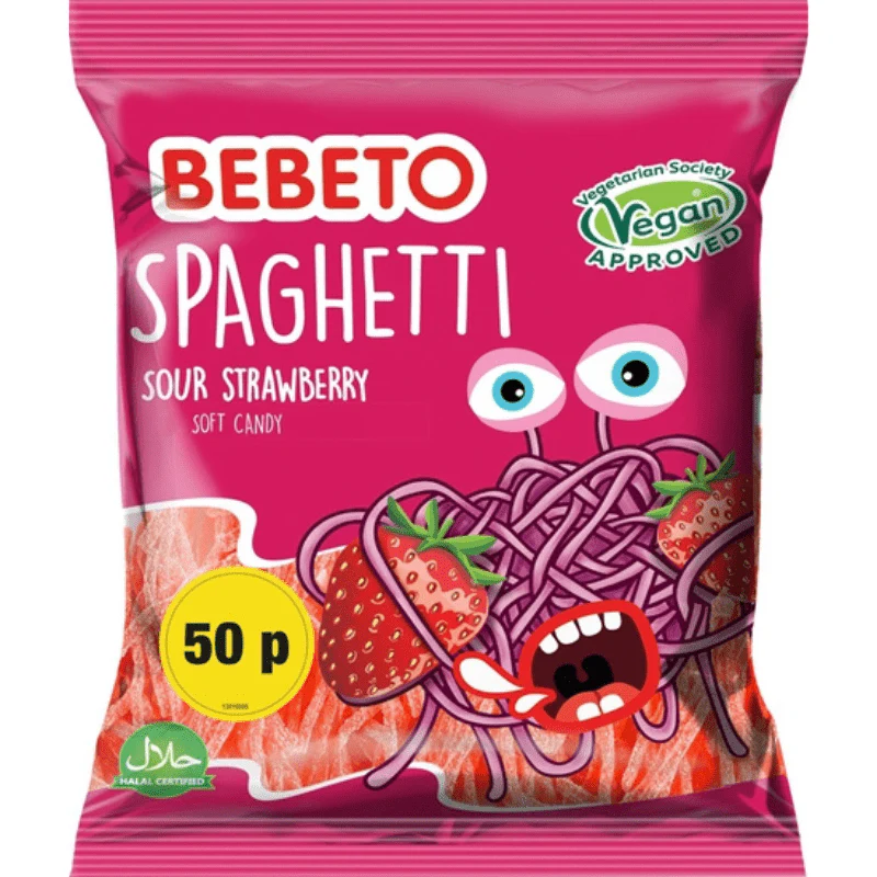 Bebeto strawberry spaghetti pmp£0.50