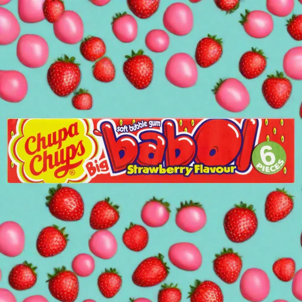 Chupa babol soft gum strawberry