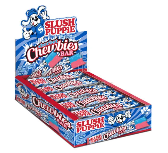 Slush Puppie Chewbies Bar Blue Rasp & Cherry