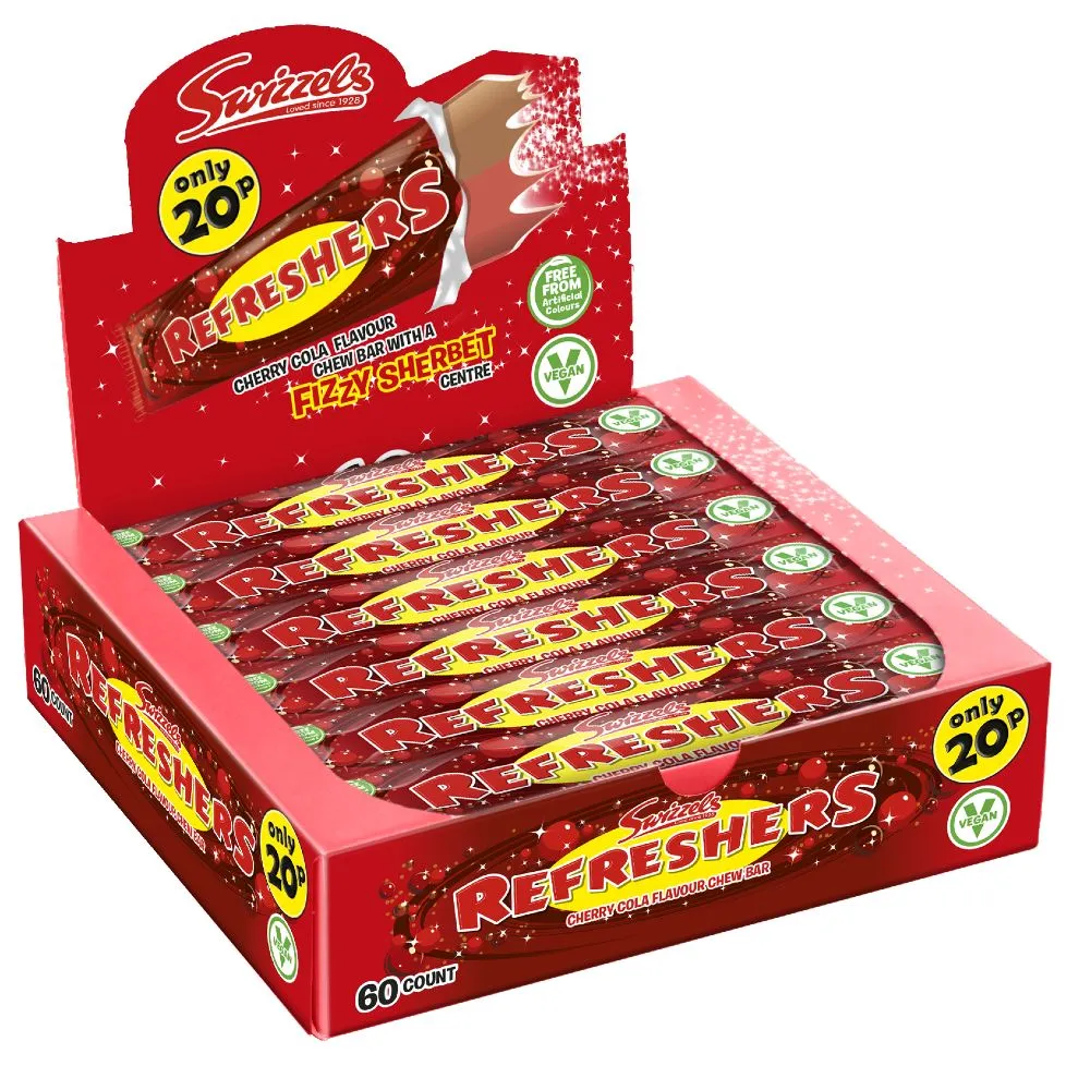 Refreshers cherry cola chew bar £0.20