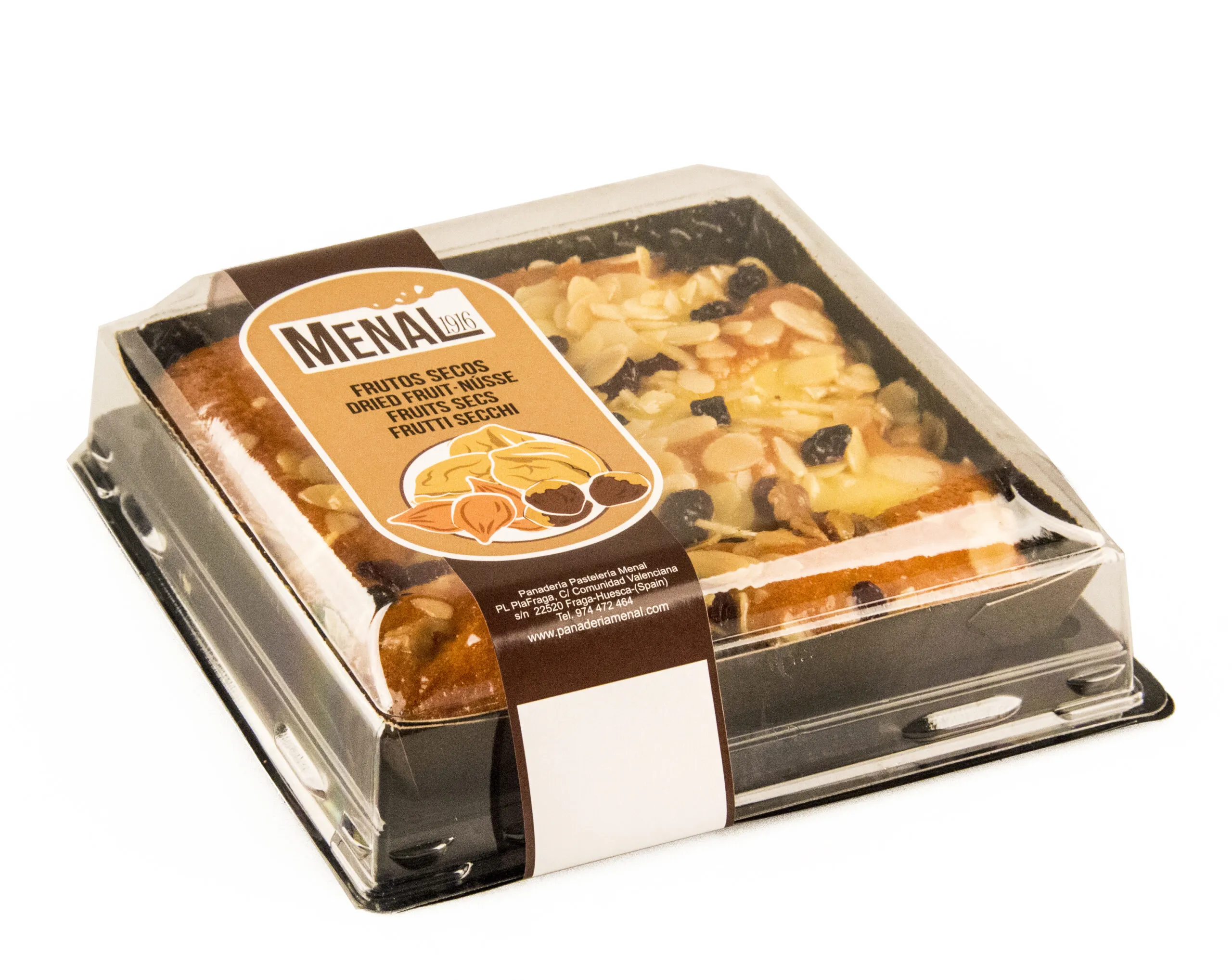 Menal dried fruit nut pie