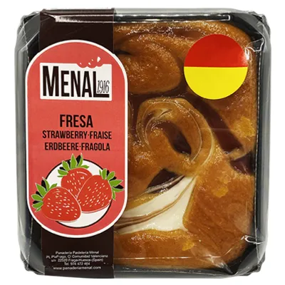 Menal strawberry pie