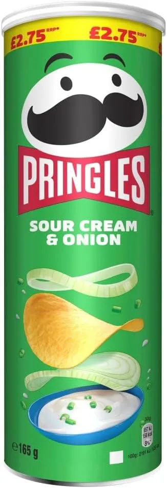 Pringles sour cream and onion pmp£2.99