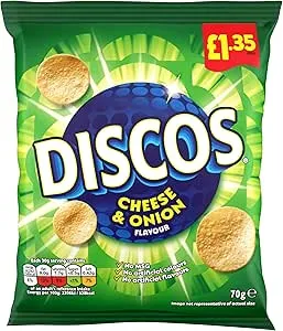 Discos cheese & onion pm£1.35