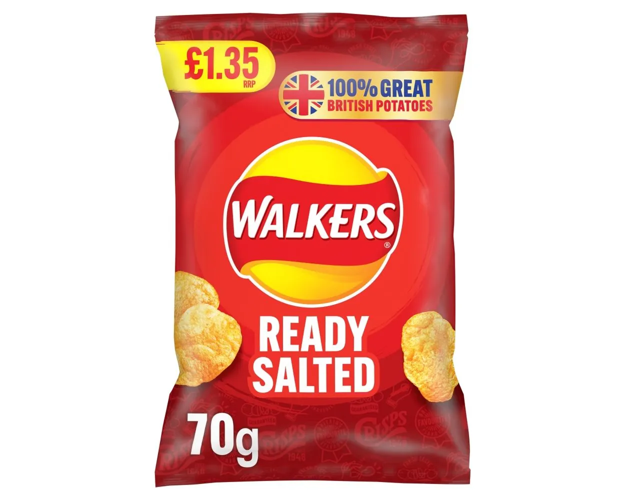 Walkers ready salted pmp £1.35