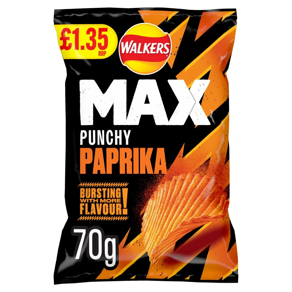 Walkers max paprika pmp £1.35