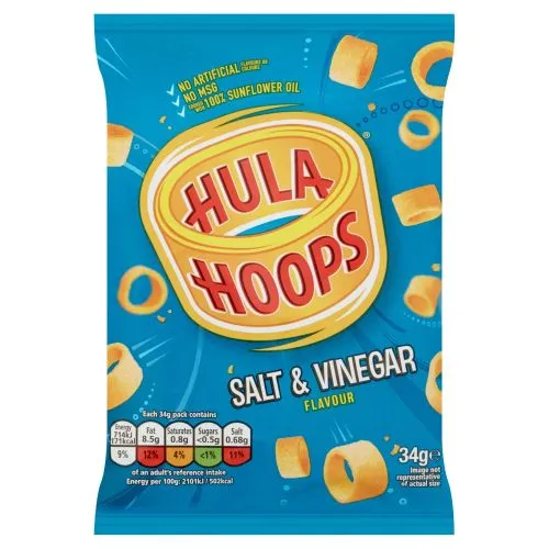 Hula Hoops Salt & Vinegar Handypack