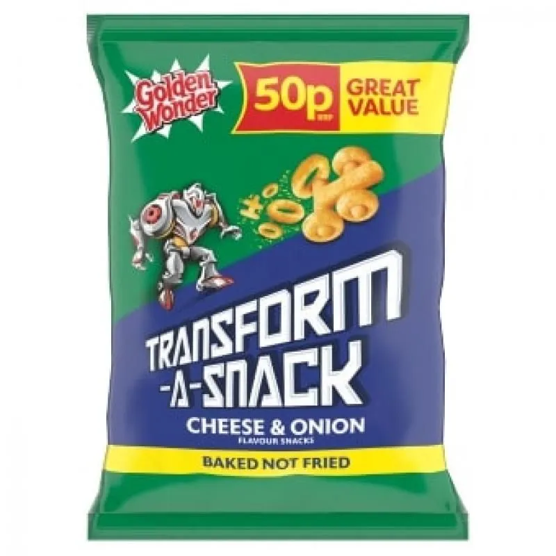 Transforma a snack cheese & onion pm 50p