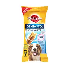 Prdigree dentastix medium dog