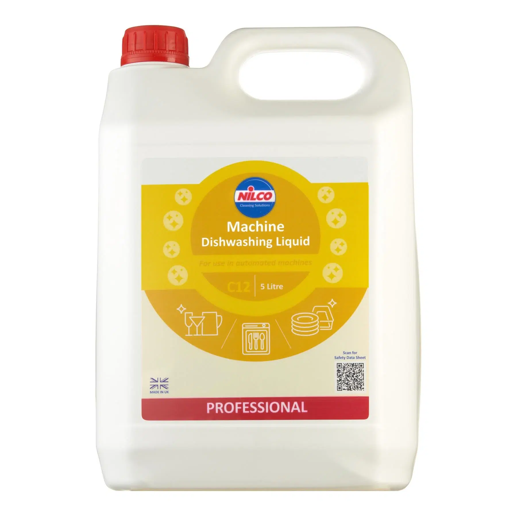 Nilco machine dish washing liquid 10796