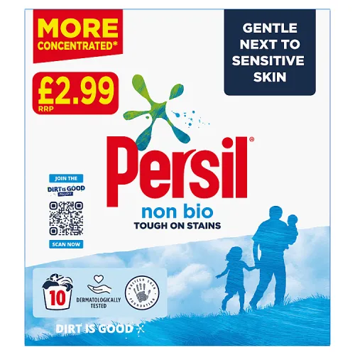 Persil non bio powder 10w pm£2.99