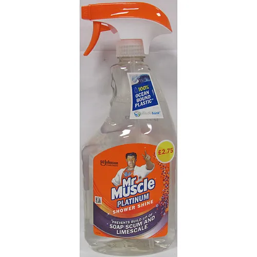 Mr muscle platinum shower pm £2.75