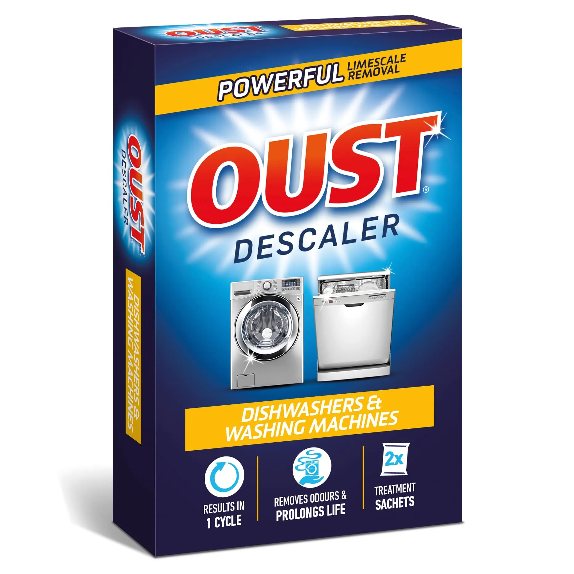 Oust dishwasher & washing machine descaler