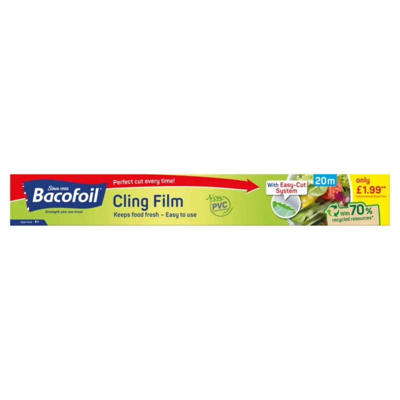 Bacofoil Cling Film 325mm PM £1.99